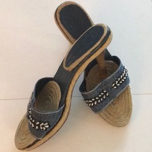 3” High heel slip-on elegant sandal